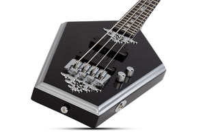Schecter Sean Yseult Casket 4-String Electric Bass, Gloss Black 2951-SHC