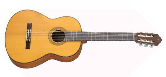 Yamaha CG122MS Full Size Spruce Top Nylon 6-String RH Classical Guitar in Natural Matte Finish