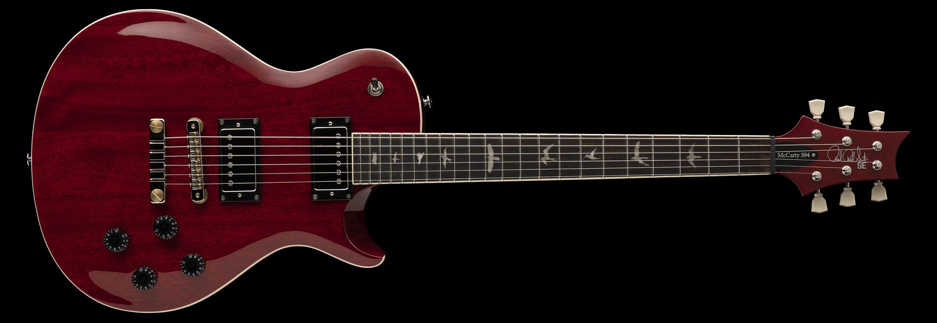 PRS Paul Reed Smith Guitars SE MCCARTY 594 SINGLECUT STANDARD in Vintage Cherry 111387:VC