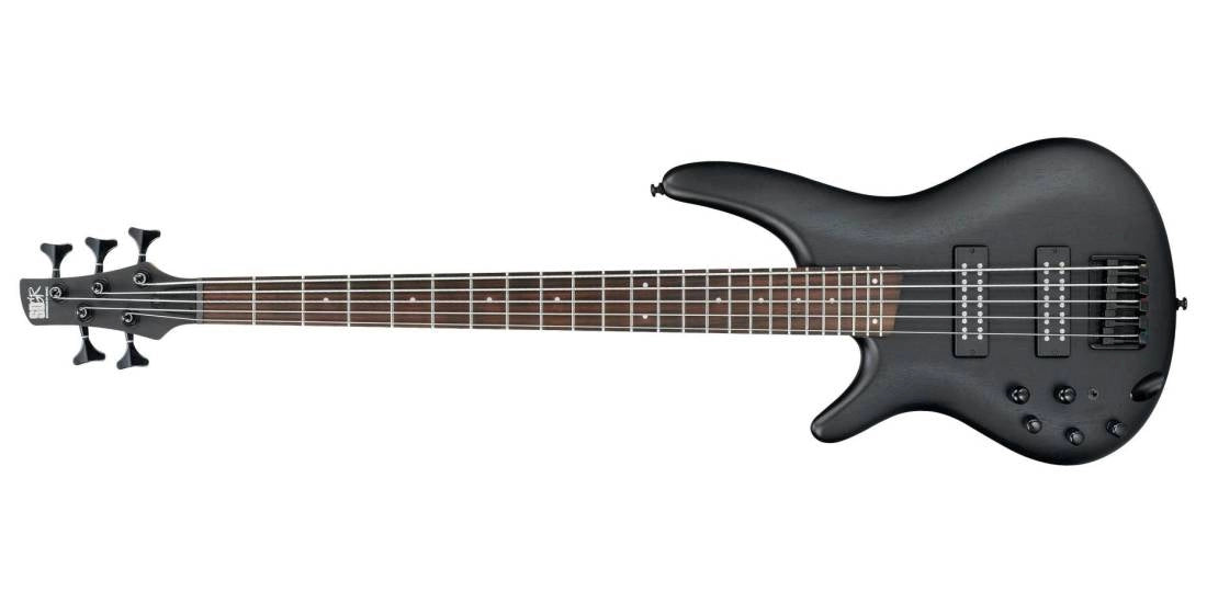 Ibanez SR305EBLWK SR Standard 5-String Bass, Left-Handed - Weathered Black