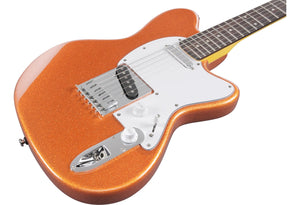 Ibanez YY20OCS Yvetter Young Signature Guitar - Orange Cream Sparkle