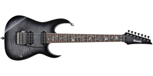 Ibanez RG8527BRE RG J Custom 7-String Electric Guitar with Hardshell Case - Black Rutile
