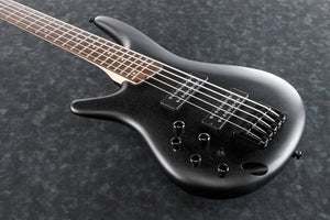 Ibanez SR305EBLWK SR Standard 5-String Bass, Left-Handed - Weathered Black
