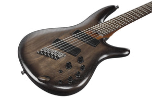 Ibanez SRC6MSBLL SR Bass Workshop 6-String Electric Bass - Black Stained Burst Low Gloss