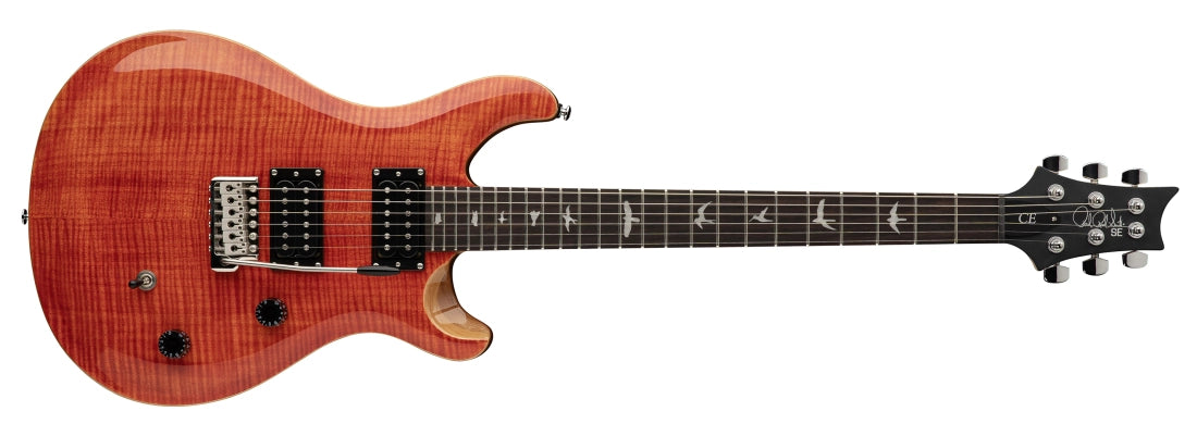 PRS Guitars SE CE 24 Electric Guitar with Gigbag in Blood Orange