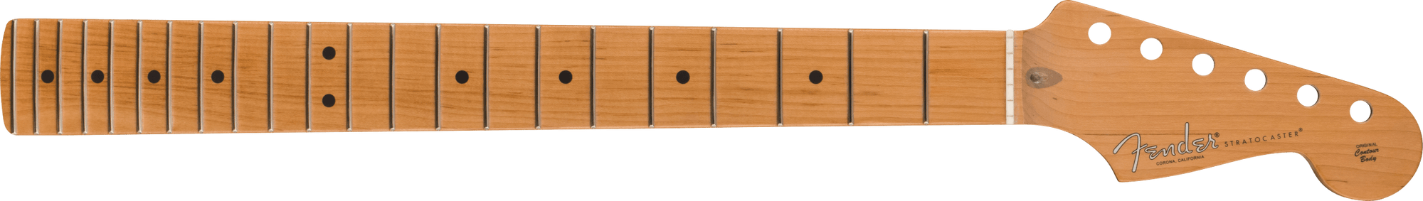 AMERICAN PRO II STRAT NECK 22 NARROW TALL FRETS 9.5 inch ROASTED MAPLE