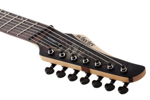 Schecter Reaper-7 Multiscale Left Handed Guitar-Satin Charcoal Burst 1515-SHC - The Guitar World
