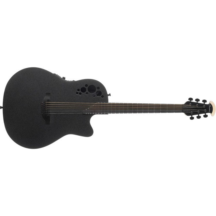 Ovation Elite Black Acoustic-Electric Guitar 1778TX-5 - The Guitar World