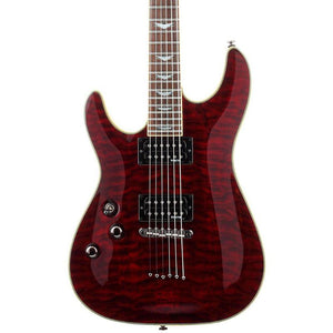 Schecter Omen Extreme-6 Left Hand Rosewood FB Electric Guitar Black Cherry 2009-SHC