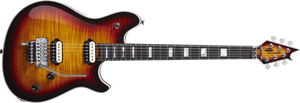 EVH Wolfgang USA with Ebony Fingerboard and 5A Flame Top in 3-Tone Burst