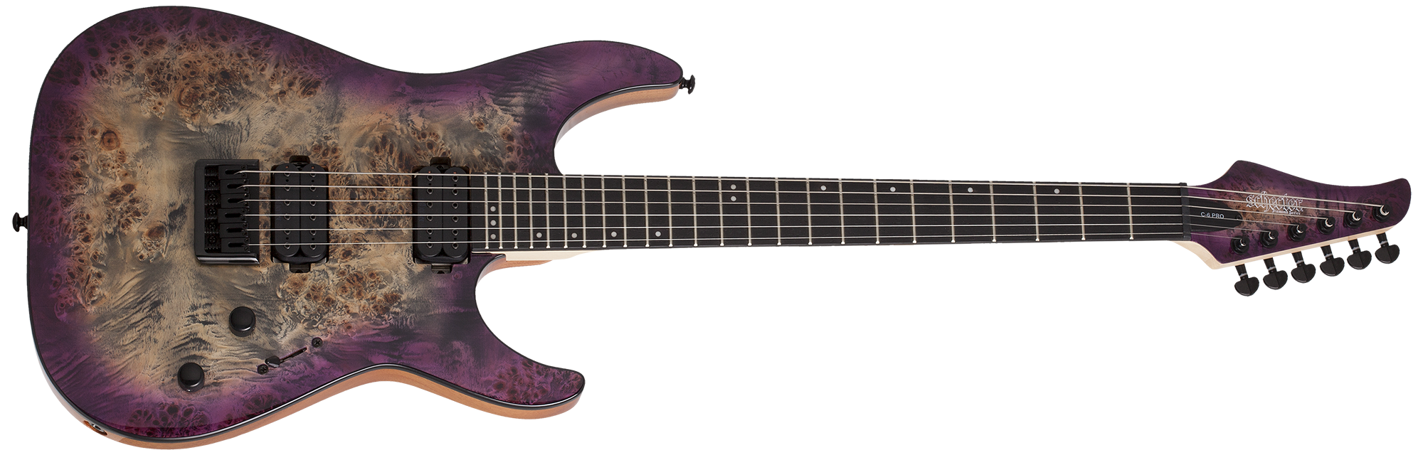 SCHECTER C-6 Pro Aurora Burst - 3630 - The Guitar World