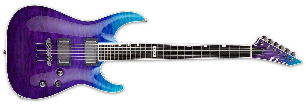 ESP E-II HORIZON NT-II BLUE-PURPLE GRADATION ELECTRIC GUITAR EIIHORNTIIBGP EII - The Guitar World