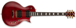 ESP LTD Ec-1000t CTM Electric Guitar, See Thru Black Cherry LEC1000TCTMFMSTBC
