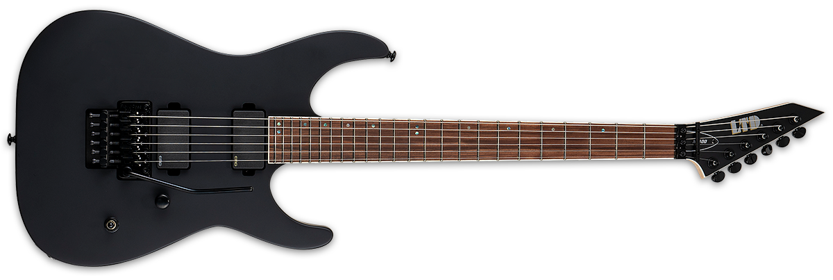 ESP LTD M-400 Black Satin LM400BLKS - The Guitar World