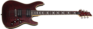 Schecter Omen Extreme-6 String Electric Guitar - Black Cherry 2004-SHC - The Guitar World