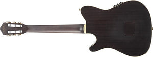 Ibanez Tim Henson Signature Nylon Guitar - Transparent Black Flat TOD10NTKF