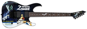 ESP LTD Kirk Hammett Signature Series Electric Guitar White Zombie LKHWZ - The Guitar World