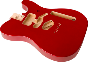 Fender Deluxe Series Telecaster SSH Alder Body Modern Bridge Mount, Candy Apple Red 0997500709