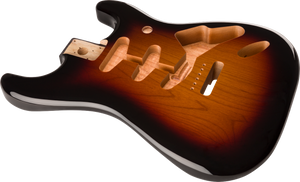 Fender Classic Series 60's Stratocaster SSS Alder Body Vintage Bridge Mount, 3-Color Sunburst 0998003700