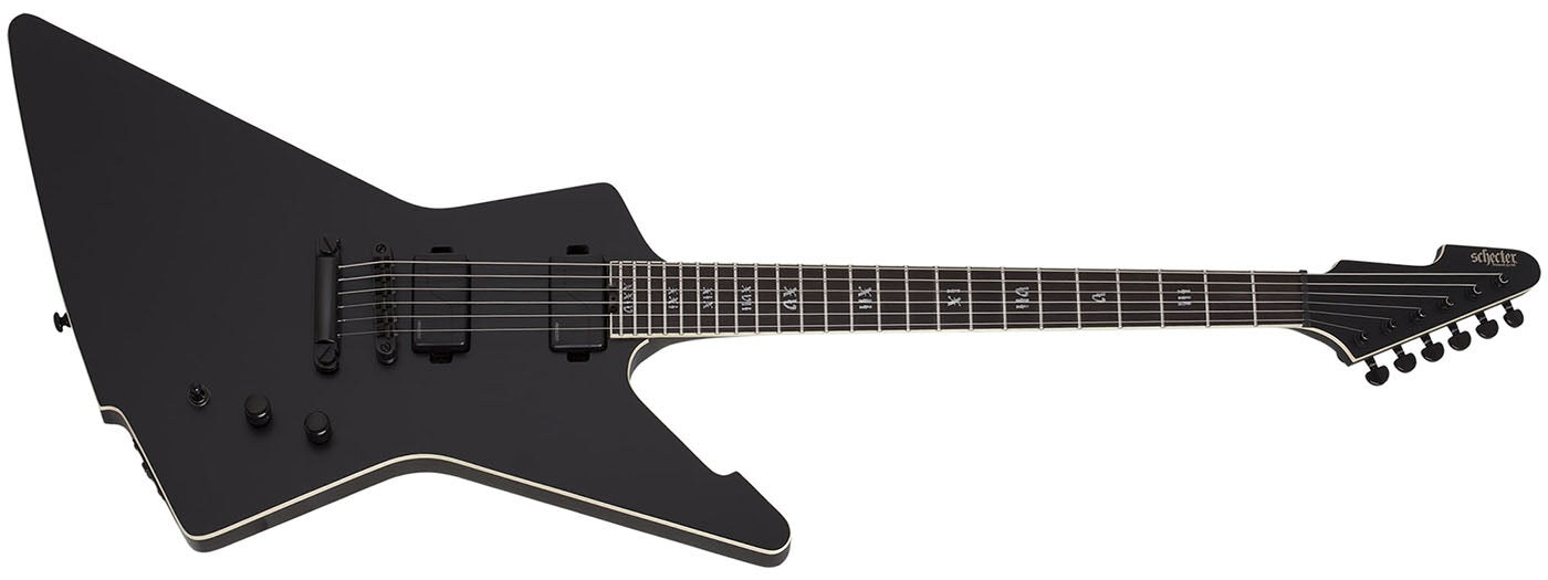 Schecter E-1 SLS Evil Twin Black 1343-SHC