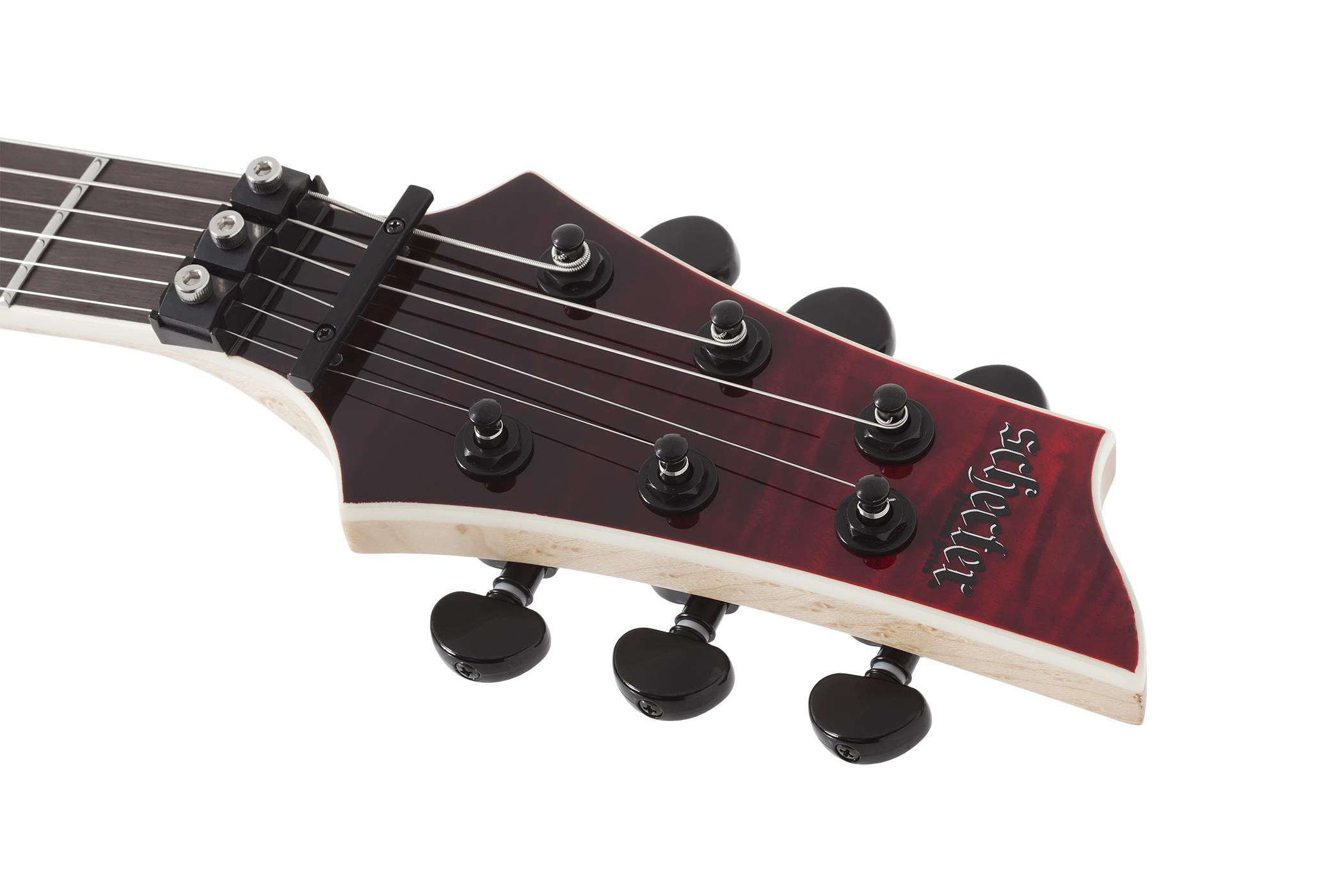 Schecter C-1 FR SLS Elite Series in Blood Burst 1371-SHC