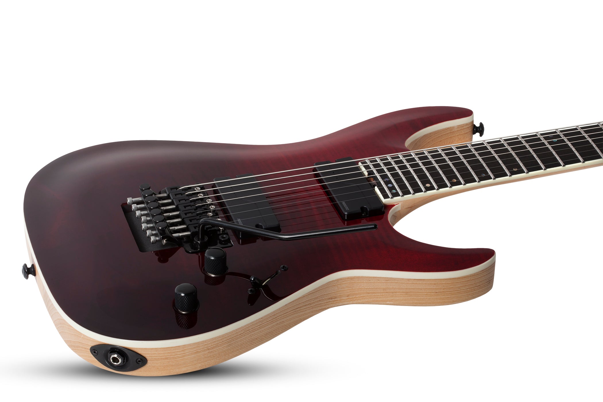 Schecter C-7 FR SLS Elite 7 String Electric Guitar, Blood Burst 1374-S -  The Guitar World