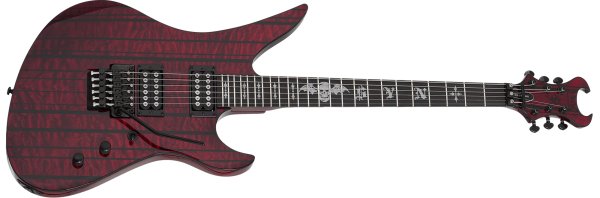 Schecter Synyster Standard Plus Electric Guitar, Transparent Deep Red 1753-SHC