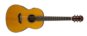 Yamaha CSFTA VN 6-String RH Acoustic-Electric Guitar – Vintage Natural w/ Durable Hard Bag