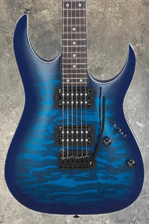 Ibanez Gio GRGA120QATBB Transparent Blue Burst