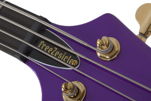 Schecter The Freeze FreeZesicle-4 4-String Electric Bass, Freeze Purple 2297-SHC