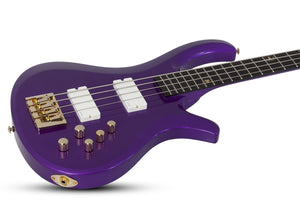 Schecter The Freeze FreeZesicle-4 4-String Electric Bass, Freeze Purple 2297-SHC