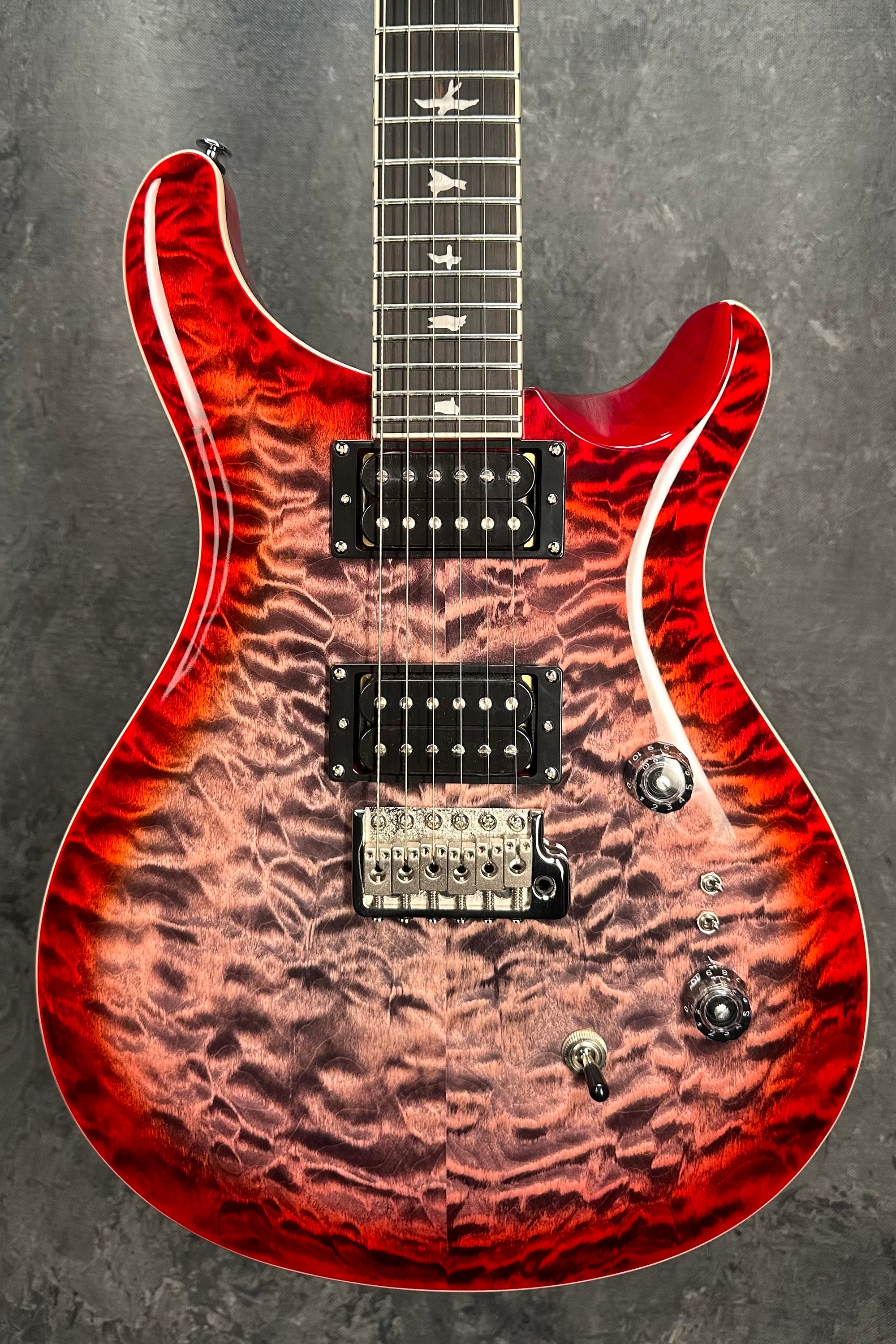 PRS SE 24-08 in Charcoal Cherry 113132::CG: - The Guitar World