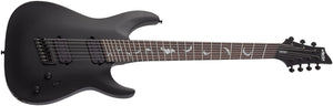 SCHECTER DAMIEN-7 MS 7 STRING MULTISCALE IN SATIN BLACK 2476-SHC