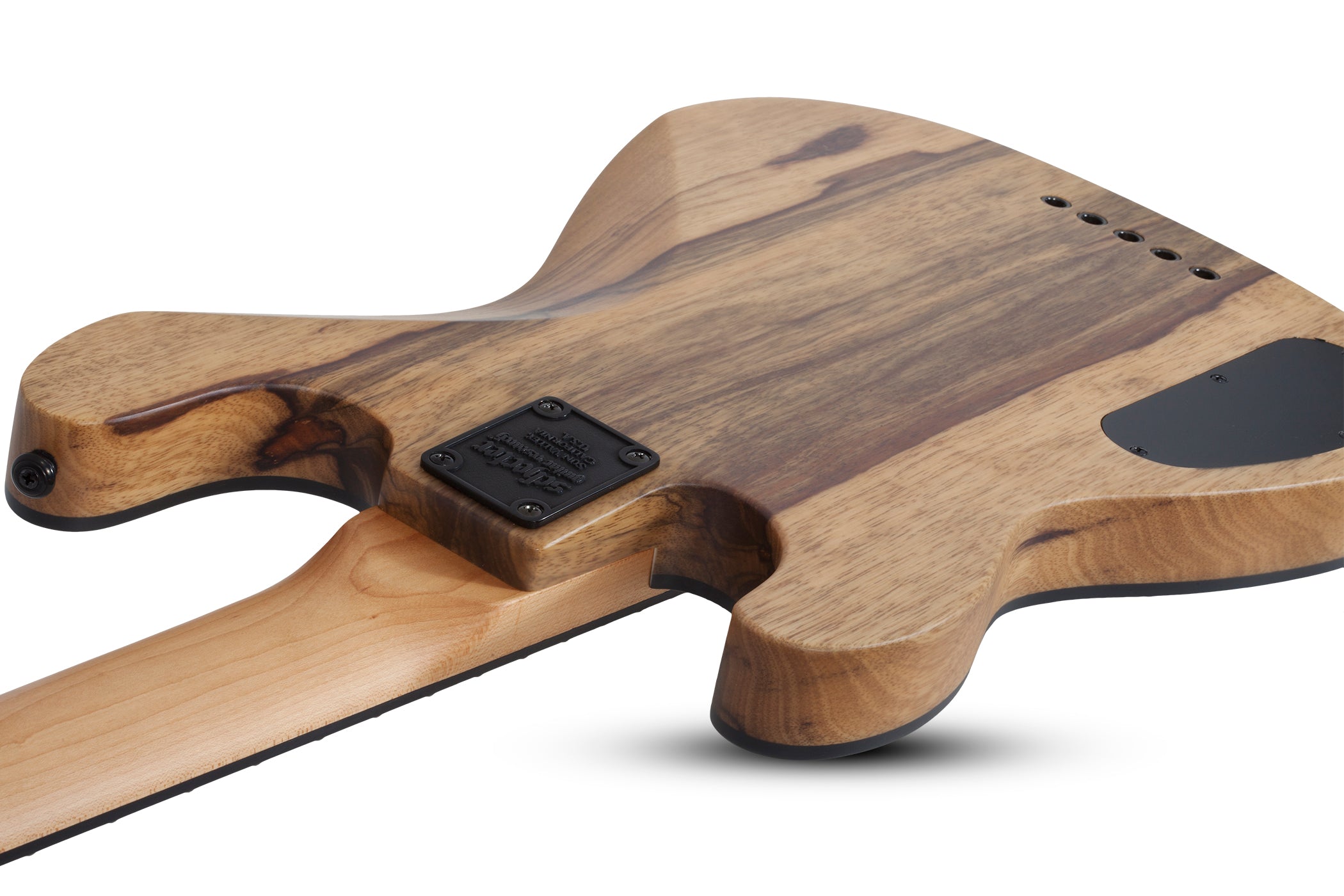 Schecter Model-T 5 Exotic Ziricote 5-String Electric Bass, Natural