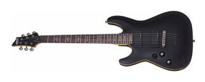 Schecter 3665-SHC Demon-6 LH 6-String Electric Guitar-Satin Black