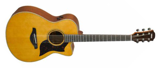 Yamaha AC3R VN A-Series Concert Cutaway 6-String RH Acoustic Electric Guitar Vintage Natural