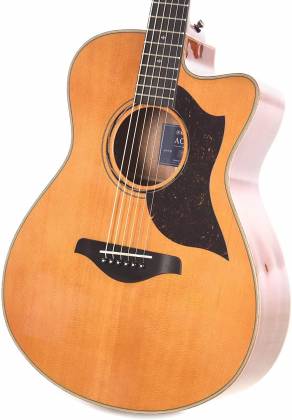 Yamaha AC5M VN A-Series Concert Cutaway 6-String RH Acoustic Electric Guitar Vintage Natural