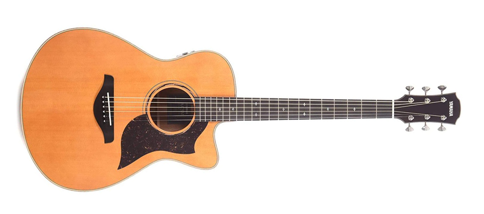 Yamaha AC5M VN A-Series Concert Cutaway 6-String RH Acoustic Electric Guitar Vintage Natural