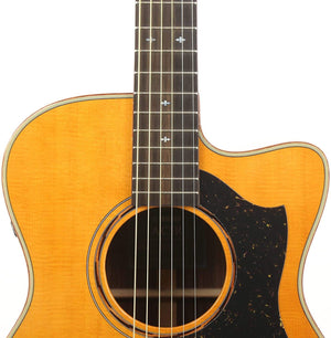 Yamaha AC5R VN A-Series Concert Cutaway 6-String RH Acoustic Electric Guitar Vintage Natural
