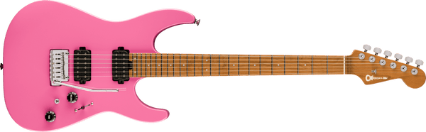 Charvel Pro-Mod DK24 HH 2PT CM, Caramelized Maple Fingerboard, Bubbleg ...