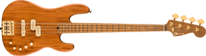 CHARVEL Pro-Mod San Dimas Bass PJ IV MAH, Caramelized Maple Fingerboard, Natural Mahogany 2963078557