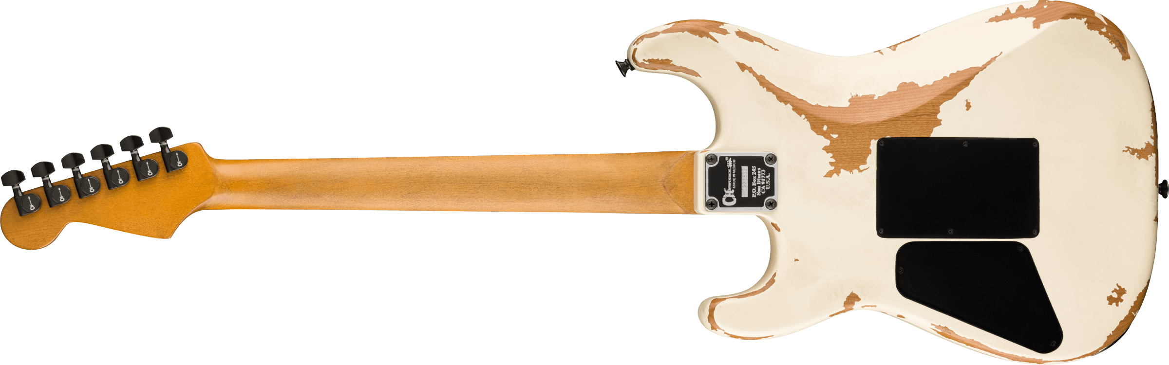 Charvel Pro-Mod Relic San Dimas Style 1 HH FR PF Weathered White