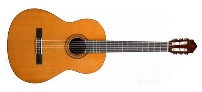 Yamaha C40 Full Size Nylon 6 String RH Classical Guitar in Natural