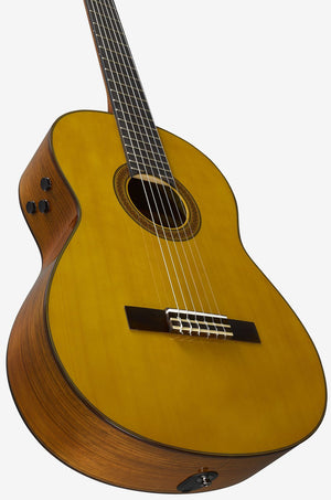 Yamaha CGTA NT TransAcoustic Series Nylon 6-String RH Classical Acoustic Electric Guitar in Natural Gloss