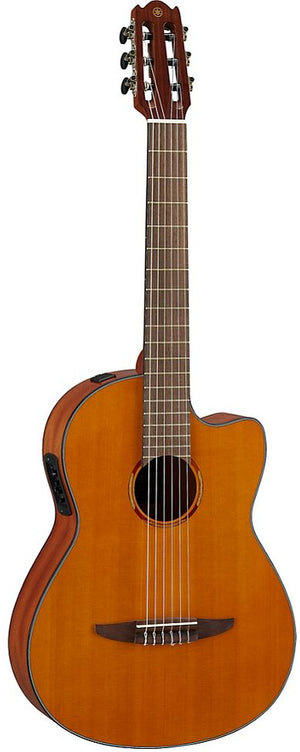 Yamaha NCX1C Nylon 6-String RH Classical Acoustic Electric Guitar in Natural Gloss