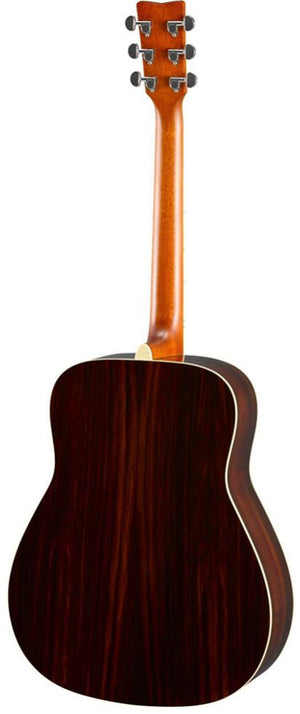 Yamaha FG830 TBS Dreadnought 6 String RH Acoustic Guitar-Tobacco Sunburst