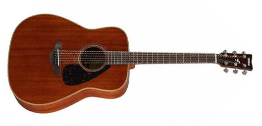 Yamaha FG850 Dreadnought 6-String RH Acoustic Guitar-Natural