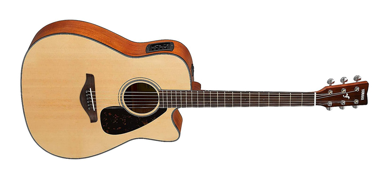 Yamaha Acoustic/Electric Guitar with Solid Sitka Spruce Top FGX800C