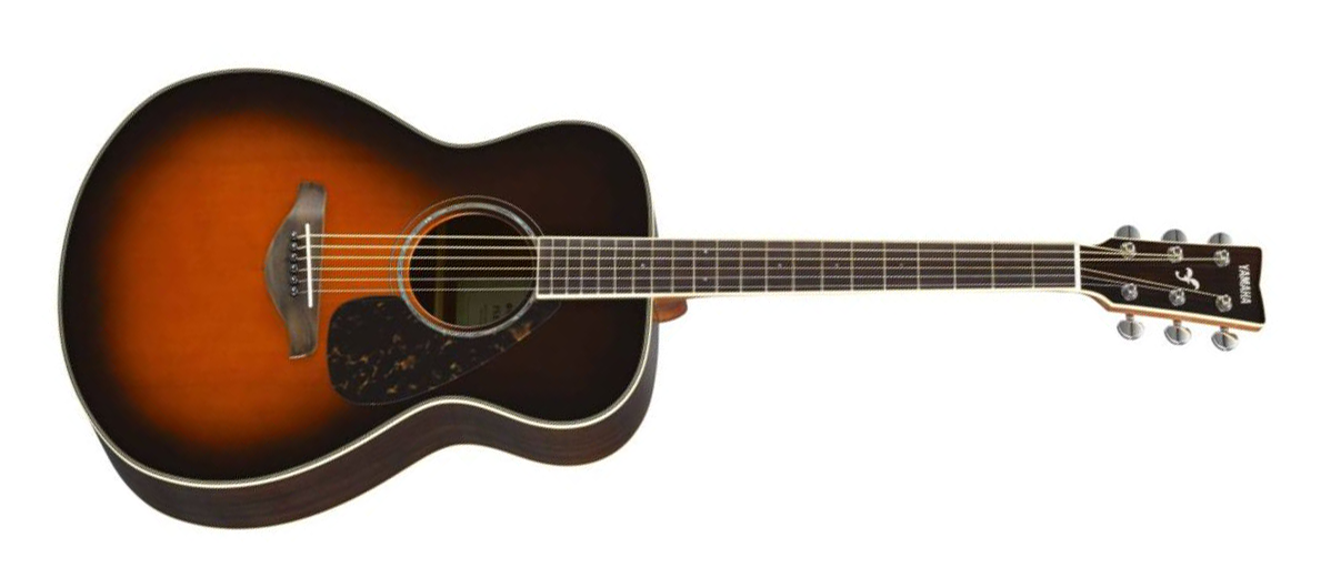 Yamaha FS830 TBS Concert 6-String RH Acoustic Guitar in Tobacco Sunburst