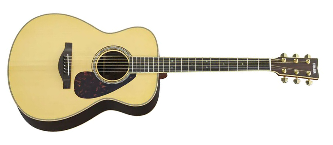 Yamaha LS16ARE Small Body 6-String RH Acoustic Electric Guitar with Gig Bag-Natural